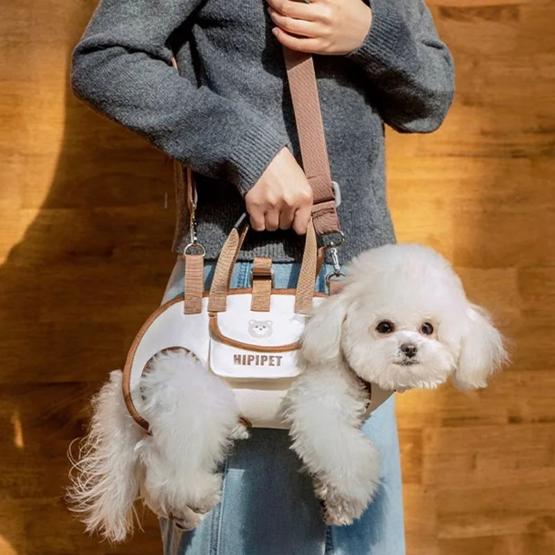 Dog multi-functional traction backpack