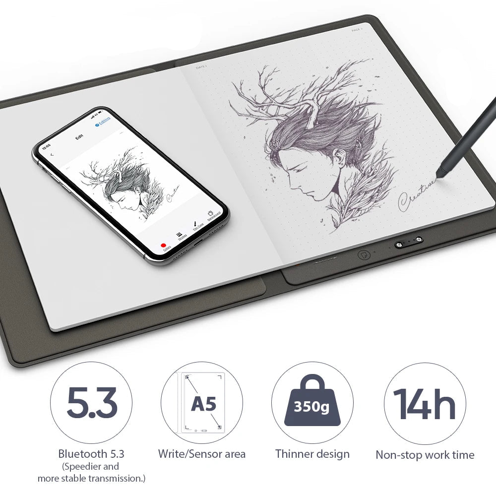 Pen Note Plus New Bluetooth Smart Notebook