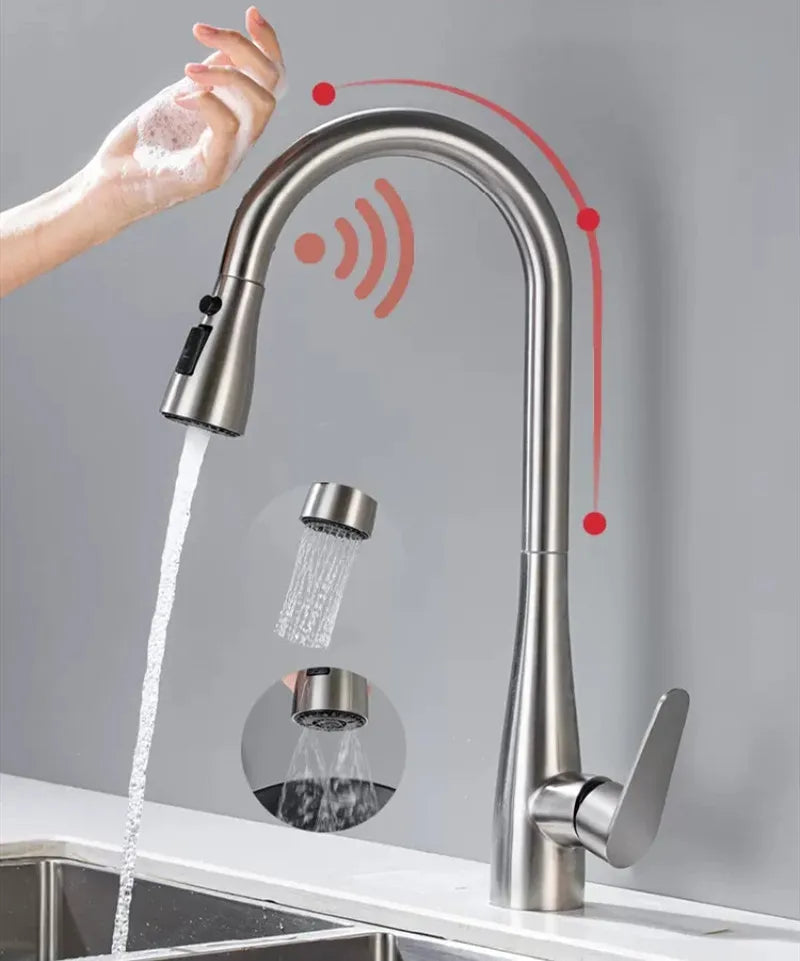 Smart Touch Kitchen Faucets Crane For Sensor