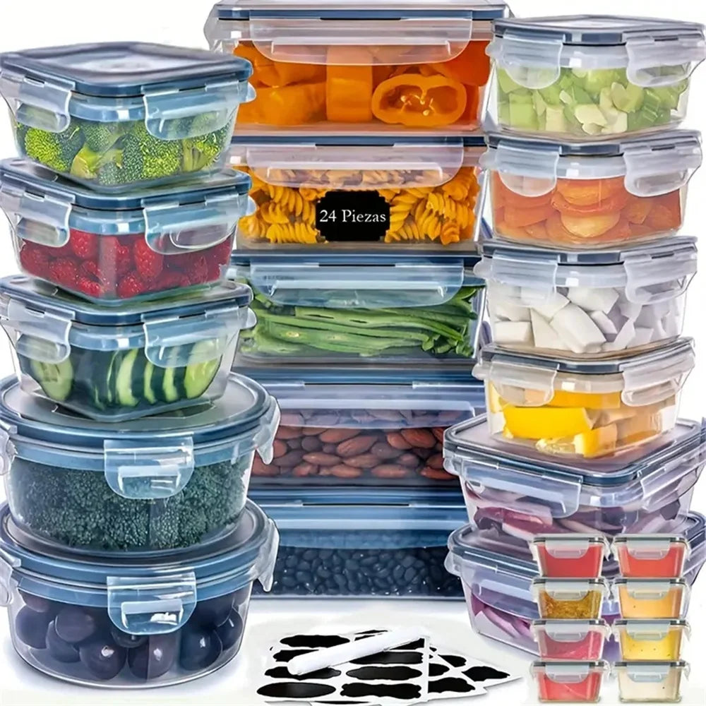 Kitchen Food Containers 12pcs-set