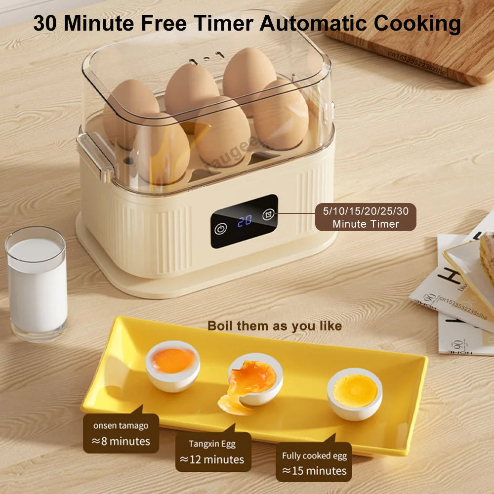 Electric Egg Boiler Mini Egg Cooker With Timer