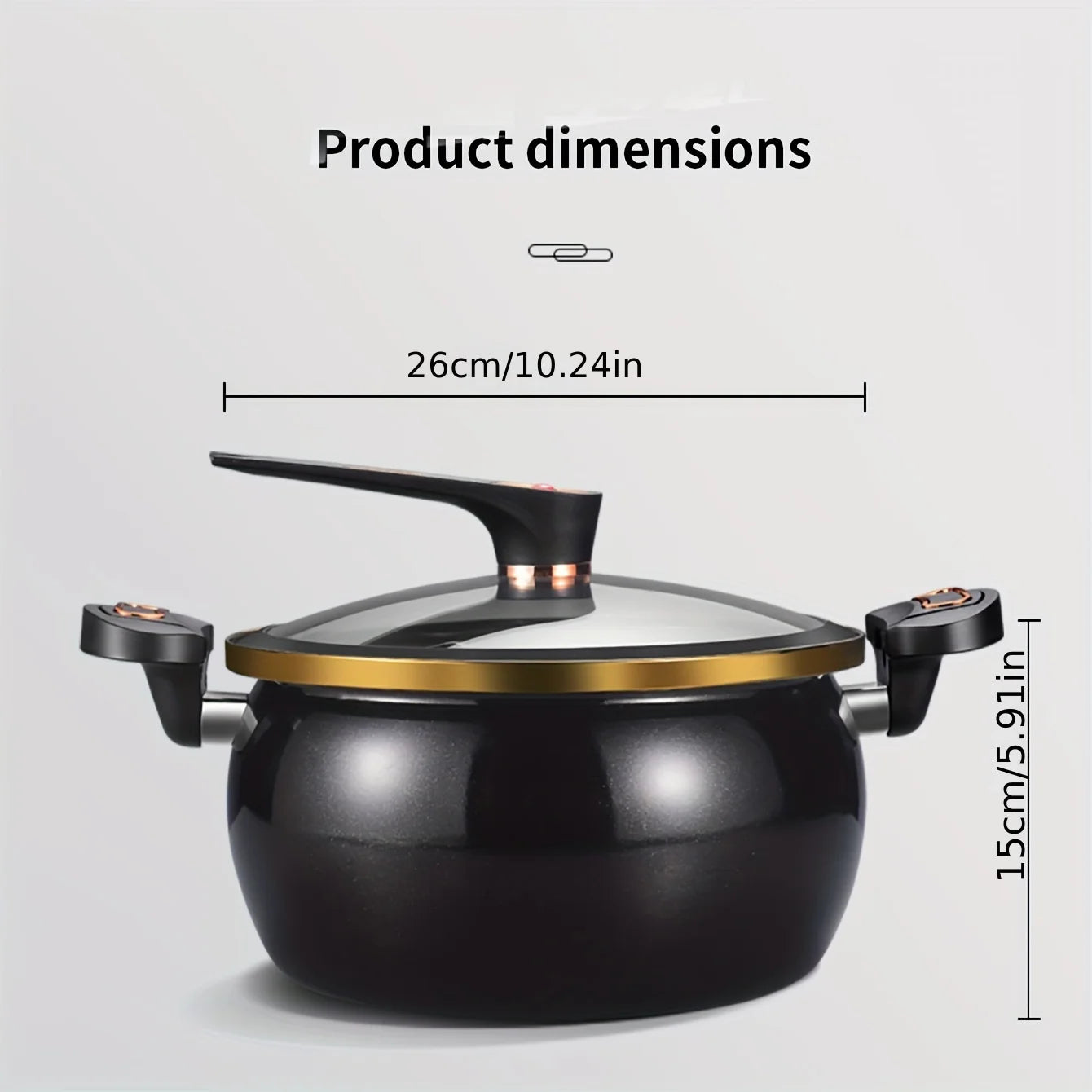 Multi-Functional Large Capacity Non-Stick Pot