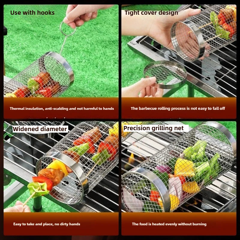 304 Stainless Steel Round Barbecue Net
