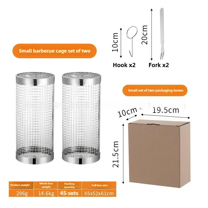 304 Stainless Steel Round Barbecue Net