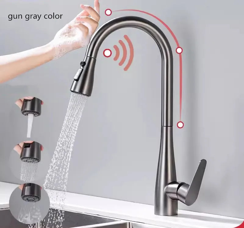 Smart Touch Kitchen Faucets Crane For Sensor