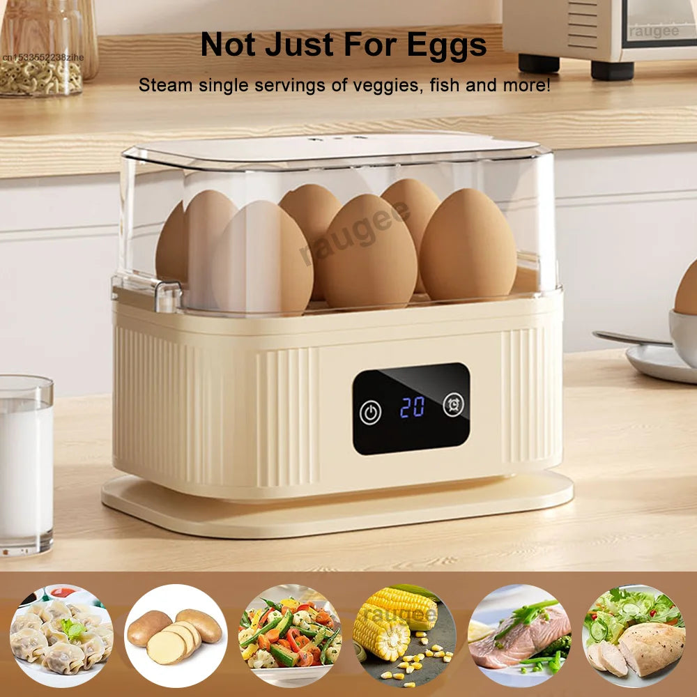 Electric Egg Boiler Mini Egg Cooker With Timer