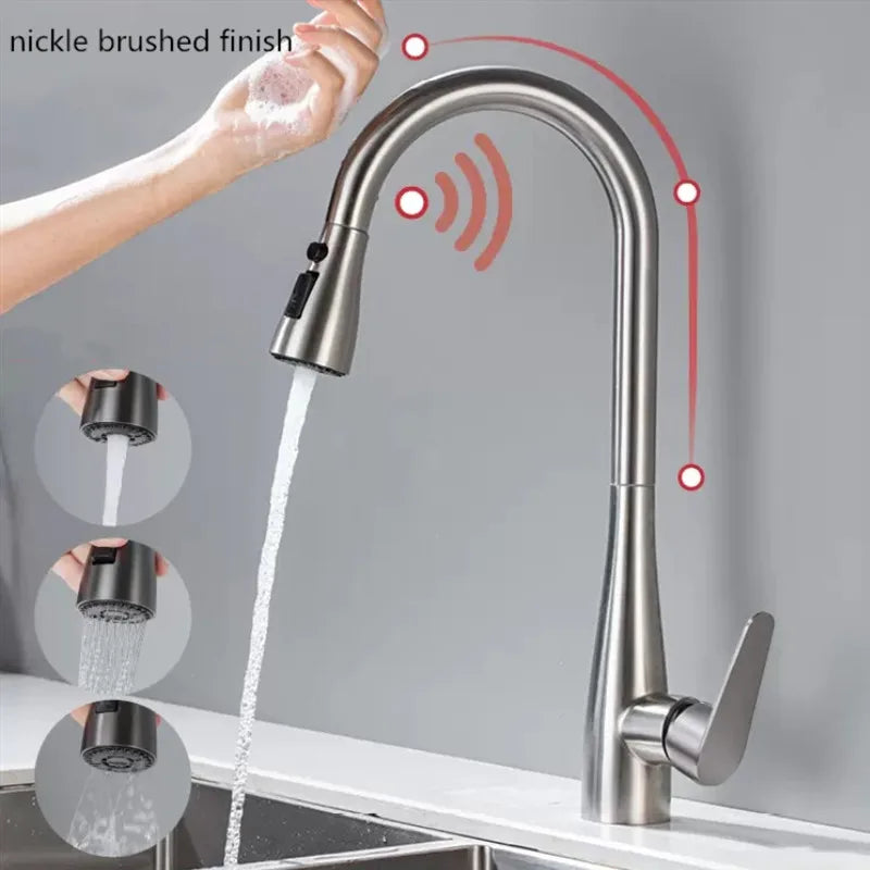 Smart Touch Kitchen Faucets Crane For Sensor