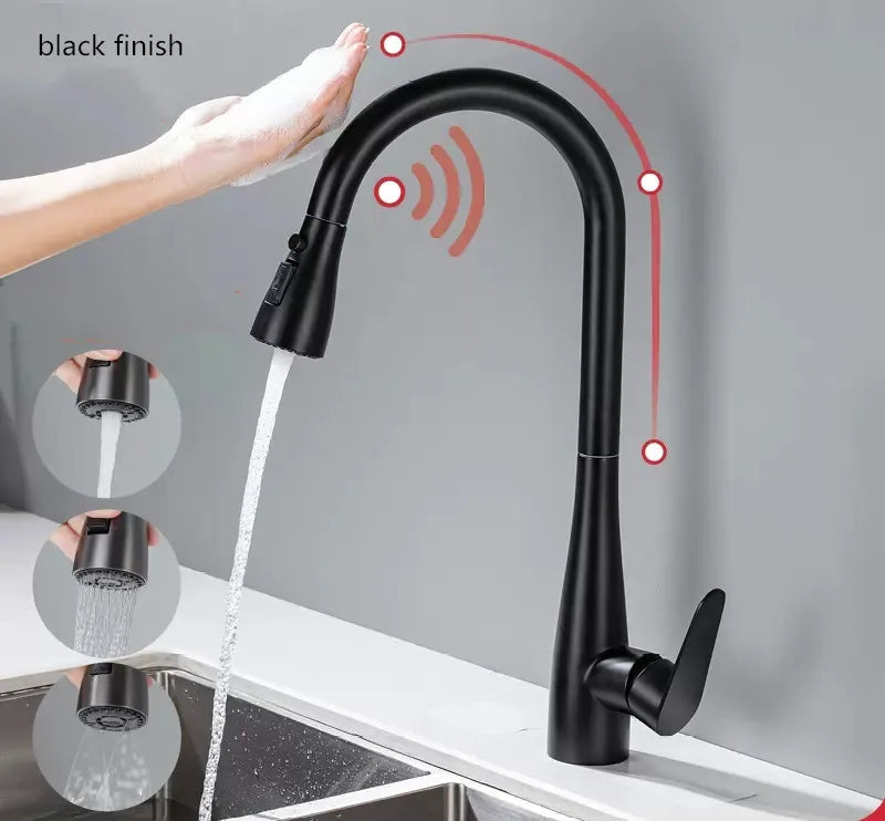 Smart Touch Kitchen Faucets Crane For Sensor