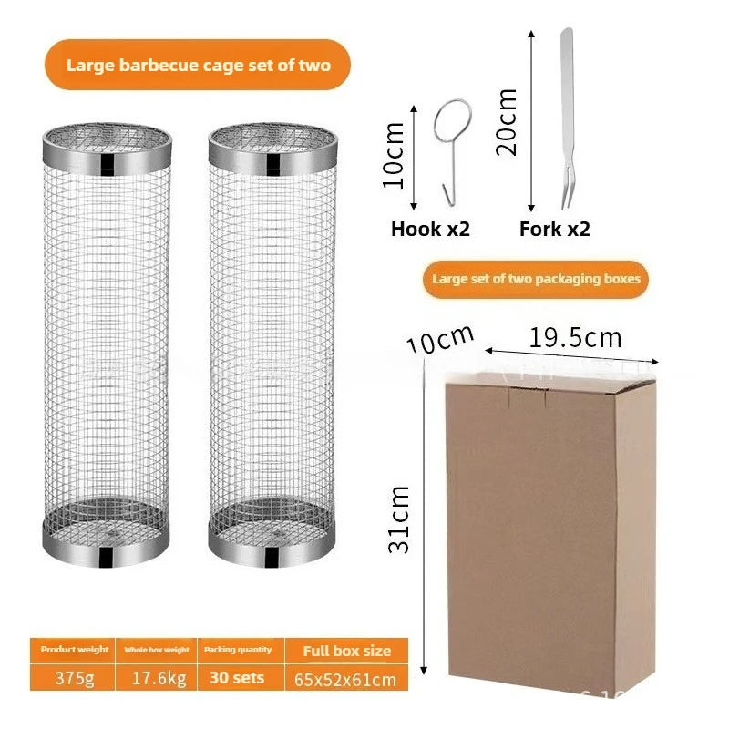304 Stainless Steel Round Barbecue Net