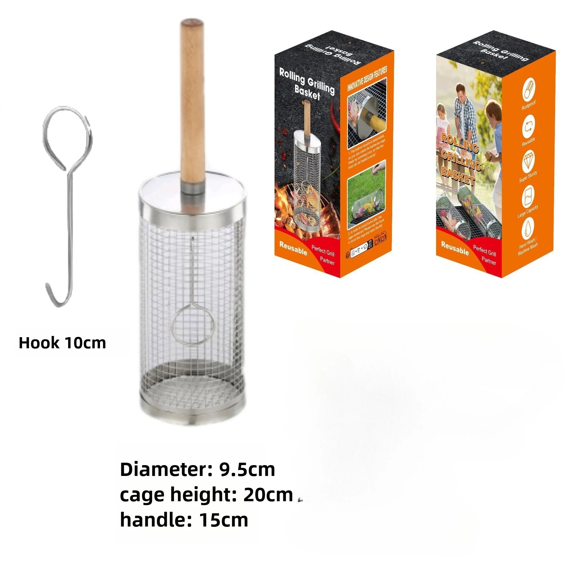 304 Stainless Steel Round Barbecue Net