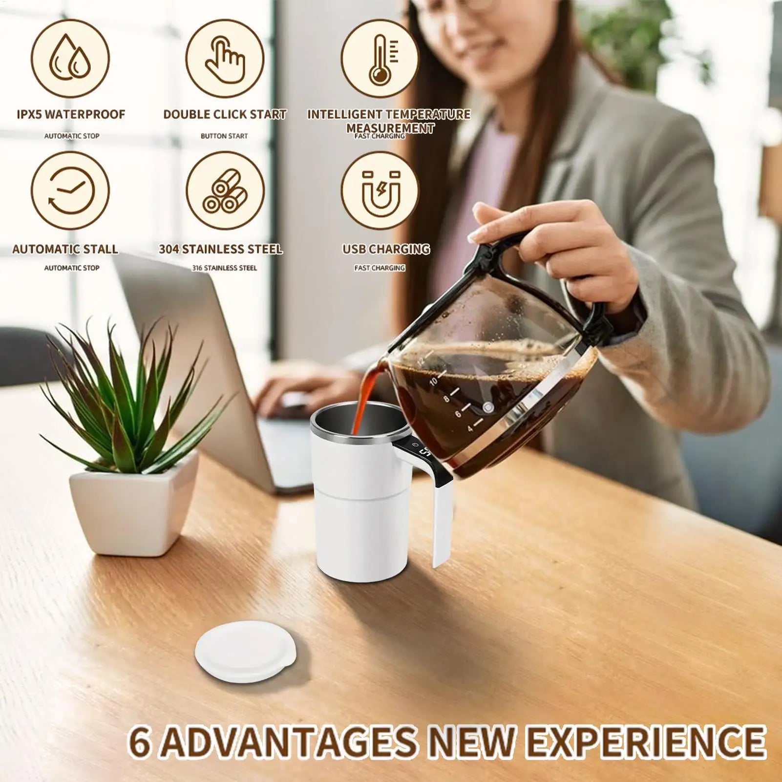 380ml Heat Resistant Coffee Mug