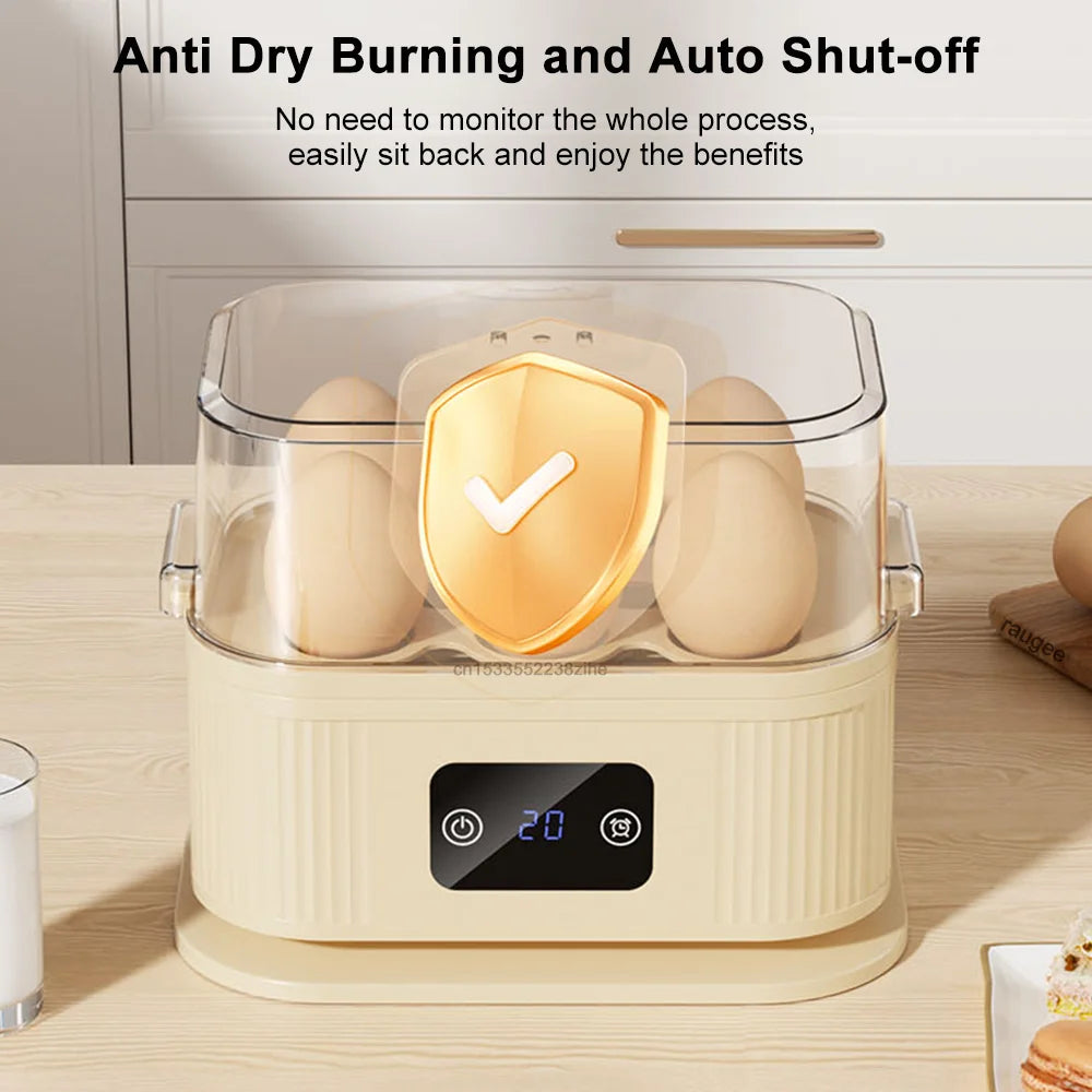 Electric Egg Boiler Mini Egg Cooker With Timer