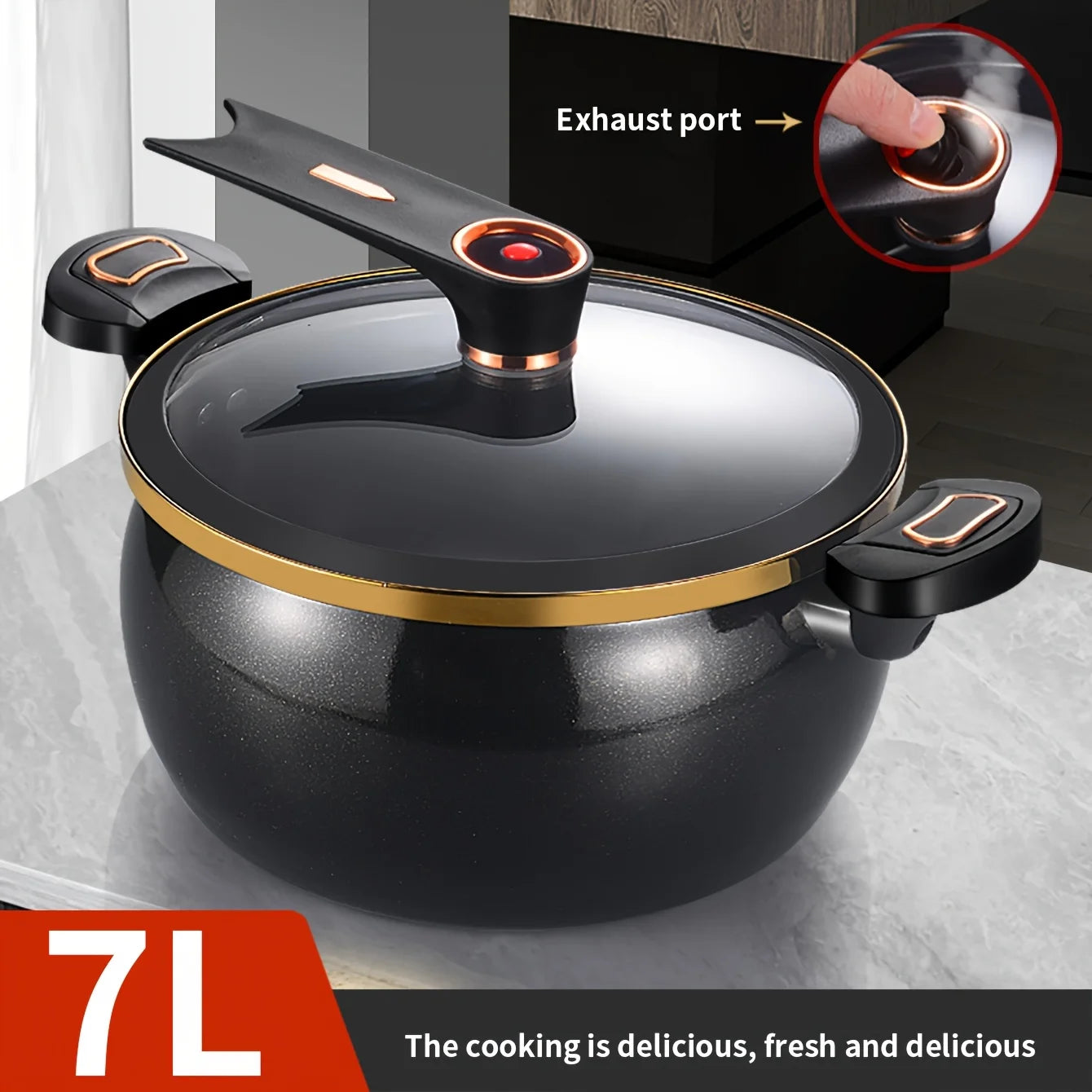 Multi-Functional Large Capacity Non-Stick Pot